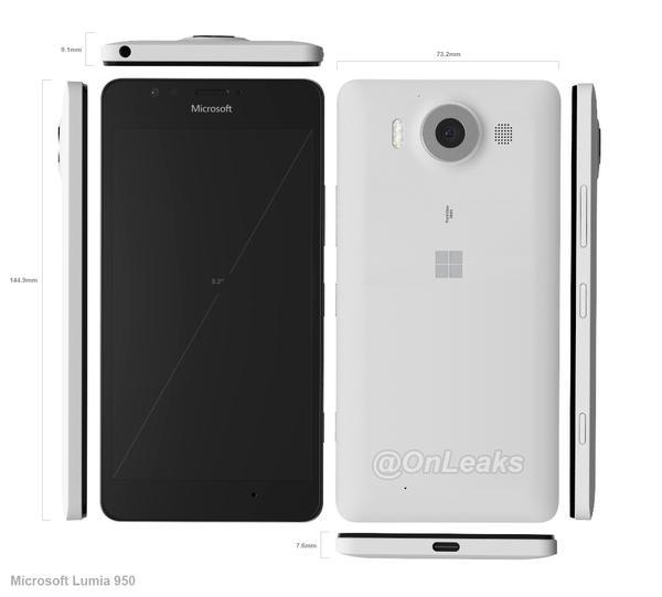 Lumia-950-CAD