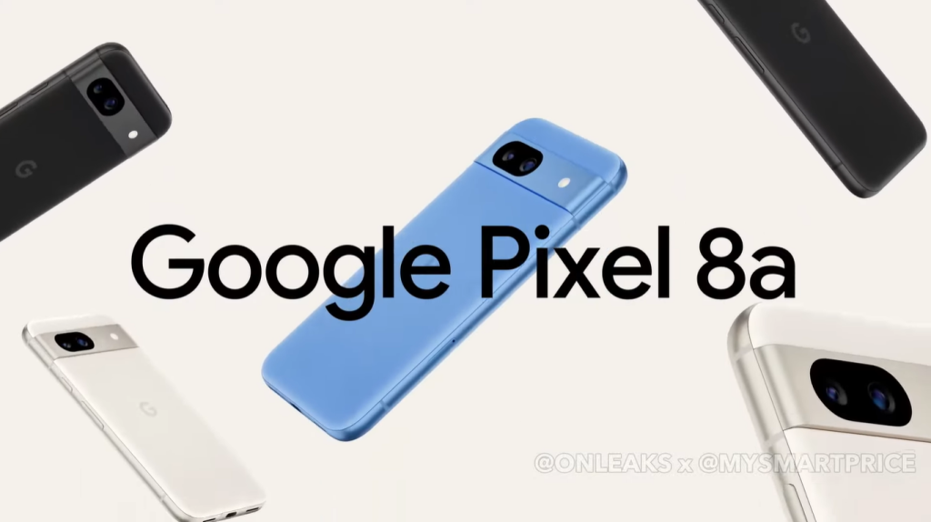 Google Pixel 8a -puhelimen mainosvideo ja esittelykuvat vuotivat – pääpaino tekoälyominaisuuksissa